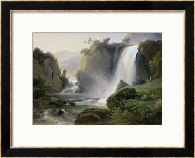 Cascade De Tivoli by Jean Charles Joseph Remond Pricing Limited Edition Print image