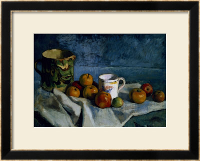 Still Life With Apples, Cup And Pitcher by Paul Cézanne Pricing Limited Edition Print image