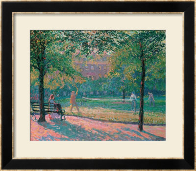 Game Of Tennis by Spencer Frederick Gore Pricing Limited Edition Print image