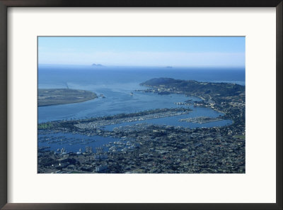 Navy Destroyer Cruising Past Point Lamp, San Diego by Bruce Clarke Pricing Limited Edition Print image