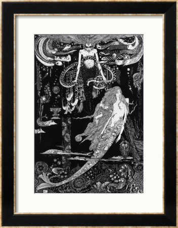 I Know What You Want' Said The Sea Witch by Harry Clarke Pricing Limited Edition Print image