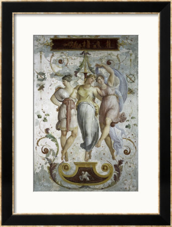 Decorative Panel With Dancers by Francesco Hayez Pricing Limited Edition Print image