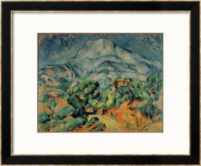 Montagne Sainte Victoire-View From The South West by Paul Cézanne Pricing Limited Edition Print image