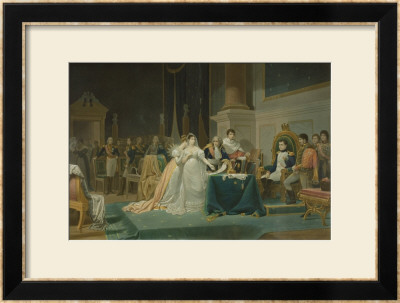 The Divorce Of The Empress Josephine 15Th December 1809 by Henri-Frederic Schopin Pricing Limited Edition Print image