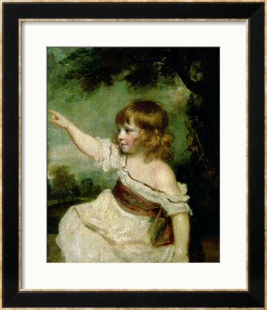 Portrait Of Francis George Hare, Oldest Son Of Francis Hare Naylor 1788-9 by Joshua Reynolds Pricing Limited Edition Print image