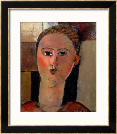 The Red-Haired Girl, 1915 by Amedeo Modigliani Pricing Limited Edition Print image