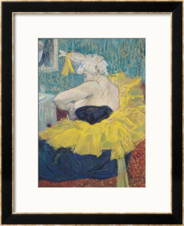 The Clowness Cha-U-Kao In A Tutu, 1895 by Henri De Toulouse-Lautrec Pricing Limited Edition Print image