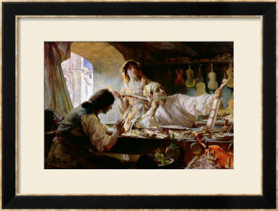 Antonio Stradivari, 1893 by Edgar Bundy Pricing Limited Edition Print image