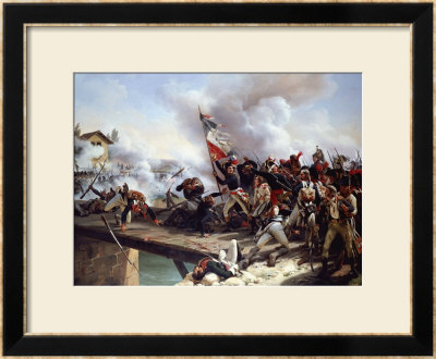 The Battle Of Arcole Gate, 1826 by Horace Vernet Pricing Limited Edition Print image