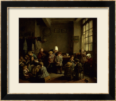 The Kindergarten by Pierre Edouard Frere Pricing Limited Edition Print image