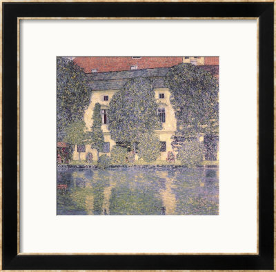 The Schloss Kammer On The Attersee, 1910 by Gustav Klimt Pricing Limited Edition Print image