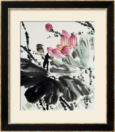 Lotus Series 23 by Yunyue Zhu Pricing Limited Edition Print image