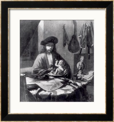 Portrait Of The Artist by Jan Vermeer Pricing Limited Edition Print image