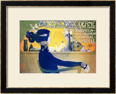 La Maison Moderne, Circa 1902 by Manuel Orazi Pricing Limited Edition Print image