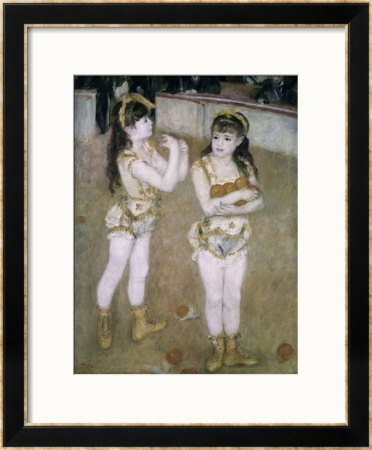 Two Little Circus Girls by Pierre-Auguste Renoir Pricing Limited Edition Print image