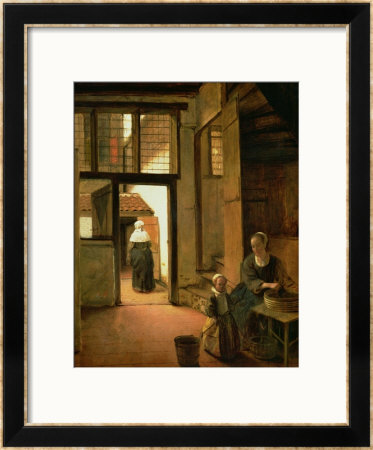 Interior Of A Dutch House by Pieter De Hooch Pricing Limited Edition Print image