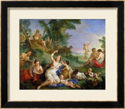 The Triumph Of Bacchus by Charles Joseph Natoire Pricing Limited Edition Print image