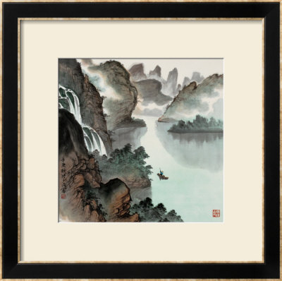 Poetic Li River No. 14 by Zishen Zhang Pricing Limited Edition Print image