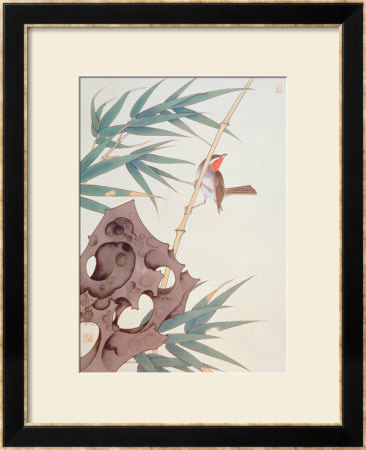 Bamboo And Bird In The Wind by Hsi-Tsun Chang Pricing Limited Edition Print image