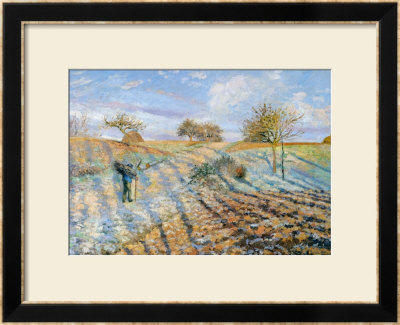 White Frost, 1873 by Camille Pissarro Pricing Limited Edition Print image
