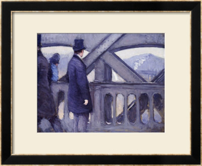 Le Pont De L'europe by Gustave Caillebotte Pricing Limited Edition Print image
