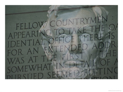 Double Exposure Of Lincoln Memorial, Washington Dc, Usa by Mark & Audrey Gibson Pricing Limited Edition Print image