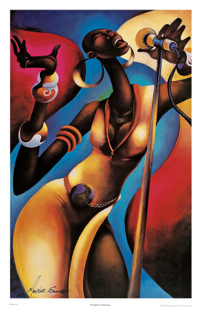 The Songstress by Maurice Evans Pricing Limited Edition Print image