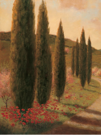 Road To Tuscany I by Jill Schultz Mcgannon Pricing Limited Edition Print image