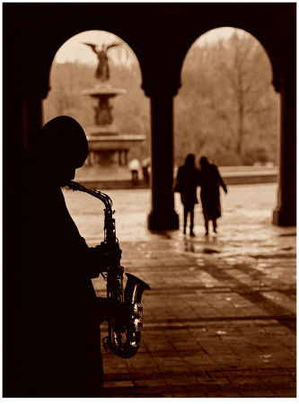 Jazz Courtyard by Sasha Gleyzer Pricing Limited Edition Print image