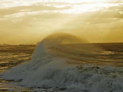 Big Surf Along The North Coast Of South Africa by Beverly Joubert Pricing Limited Edition Print image