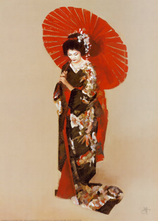 Glance Of A Geisha by Emma Harper Pricing Limited Edition Print image