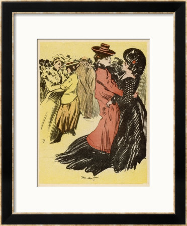 Lesbian Dance Hall Paris by Minartz Pricing Limited Edition Print image
