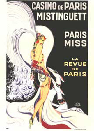 Casino De Paris Mistenguette by Louis Guadin Pricing Limited Edition Print image
