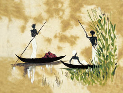 Kirdis Con Canoa I by Shango Pricing Limited Edition Print image