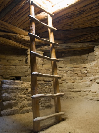 Ladder And Ruins, Mesa Verde National Park, Cortez, Colorado by Emily Riddell Pricing Limited Edition Print image