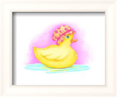Rubber Duckies: Bathing Duck by Emily Duffy Pricing Limited Edition Print image