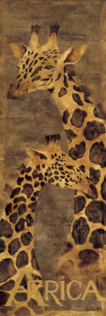 Giraffe Scroll Ii by Gosia Gajewska Pricing Limited Edition Print image