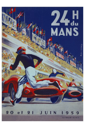 24 Heures Du Mans by Belicond Pricing Limited Edition Print image