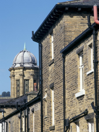 Houses In The Industrial Village, Founded In The 19Th Century By T. Salt, Saltaire, England by Brigitte Bott Pricing Limited Edition Print image