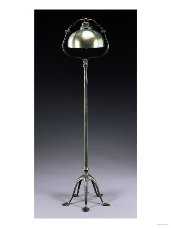 A Favrile Glass And Bronze Floor Lamp by Daum Pricing Limited Edition Print image
