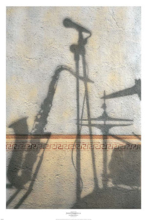 Jazz Instruments by Josep Cisquella Pricing Limited Edition Print image