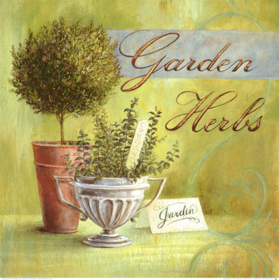 Garden Herbs by Angela Staehling Pricing Limited Edition Print image