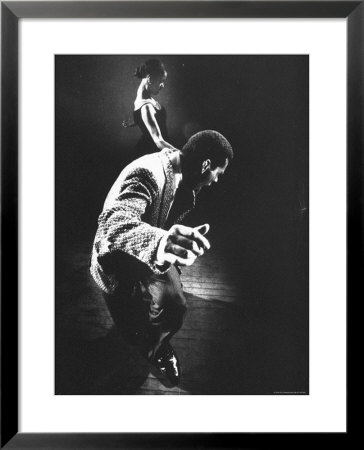 Two Contestants Dancing In Caribbean Dance Contest by Gjon Mili Pricing Limited Edition Print image