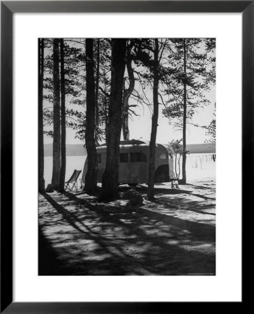 Trailer Park In Yellowstone National Park by Alfred Eisenstaedt Pricing Limited Edition Print image