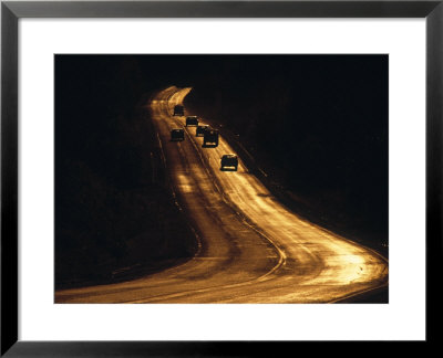 Road At Sunset, New Mexico, Usa by Walter Bibikow Pricing Limited Edition Print image