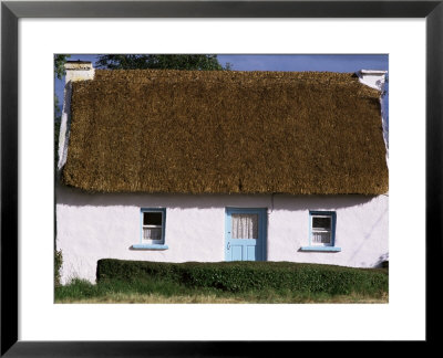 Thatched Cottage, County Clare, Munster, Eire (Republic Of Ireland) by Graham Lawrence Pricing Limited Edition Print image