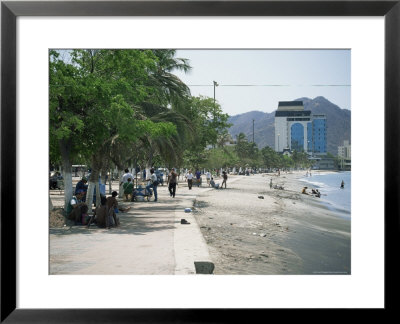 Beachfront, Santa Marta, Magdalana District, Colombia, South America by Jane O'callaghan Pricing Limited Edition Print image