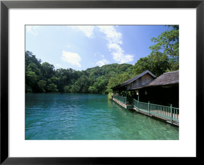 Blue Lagoon, Port Antonio, Jamaica, West Indies, Central America by Sergio Pitamitz Pricing Limited Edition Print image