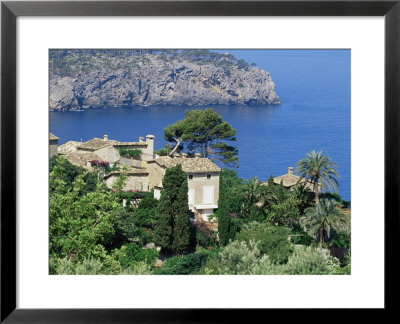 View Of Lluc Alcari Village And Northwest Coast, Majorca, Balearic Islands, Spain by Marco Simoni Pricing Limited Edition Print image