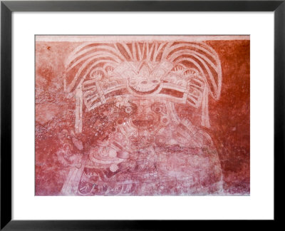 Murals, Teotihuacan, 150Ad To 600Ad And Later Used By The Aztecs, North Of Mexico City by R H Productions Pricing Limited Edition Print image